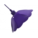 LEDKO 00396 závěsné stropní svítidlo 1x40W|E27 - fialové