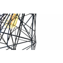 LEDKO 00376 závěsné stropní svítidlo 1x40W | E27 - černé