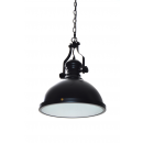 LEDKO 00355 závěsné stropní svítidlo 1x40W|E27 - černé