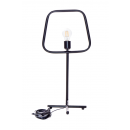 LEDKO 00364 stolní lampička 1x40W|E27 - černá