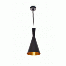 Závěsné stropní svítidlo - lustr LEDKO 1x40W E27 - černá