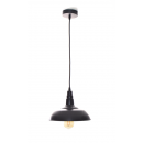 LEDKO 00346 závěsné stropní svítidlo E27 | 1x40W - černá