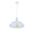 LEDKO 00349 závěsné stropní svítidlo 1x40W|E27 - bílé