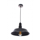 LEDKO 00348 závěsné stropní svítidlo 1x40W|E27 - černé