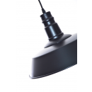 LEDKO 00348 závěsné stropní svítidlo 1x40W|E27 - černé