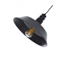 LEDKO 00348 závěsné stropní svítidlo 1x40W|E27 - černé