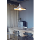 LEDKO 00342 závěsné stropní svítidlo 1x40W|E27 - bílé