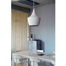 LEDKO 00344 závěsné stropní svítidlo 1x40W|E27 - bílé
