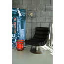 LEDKO 00365 stojací lampa 1x40W|E27 - černá