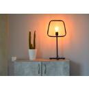 LEDKO 00364 stolní lampička 1x40W|E27 - černá