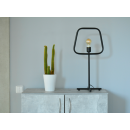 LEDKO 00364 stolní lampička 1x40W|E27 - černá