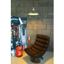 LEDKO 00352 závěsné stropní svítidlo 1x40W|E27 - šedé