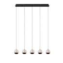 Lucide L134982530 LED závěsné stropní svítidlo SENTUBAL  | 5x5,3W integrovaný LED zdroj | 5x230lm | 2700K
