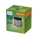 Philips 8721103105578 LED solární venkovní nástěnné svítidlo Hara | 4W integrovaný LED zdroj | 400lm | 2700K | černá