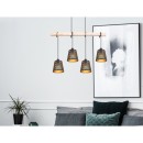 Globo 15451-4H závěsný lustr Ablona 4x60W | E27 -