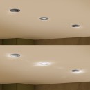 Philips 8721103038074 LED zápustné svítidlo Cilantro set 3ks | 5W integrovaný LED zdroj | 550lm | 4000K | černá