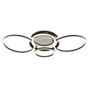 Globo 48477-40C LED přisazené stropní svítidlo ALVIS  | 40W integrovaný LED zdroj | 1350lm | 4000K | černá