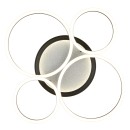Globo 48477-40C LED přisazené stropní svítidlo ALVIS  | 40W integrovaný LED zdroj | 1350lm | 4000K | černá
