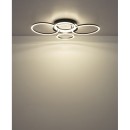 Globo 48477-40C LED přisazené stropní svítidlo ALVIS  | 40W integrovaný LED zdroj | 1350lm | 4000K | černá