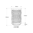 Globo AMIYAH 21018R LED stolní lampička | 1W LED | 15lm