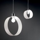Ideal Lux 098975 závěsné stropní svítidlo anello Ring Anello Ring 1x40W|E27 - bílé