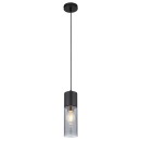 Globo 21000HB závěsné stropní svítidlo Annika 1x25W | E27 - černá, kouřová