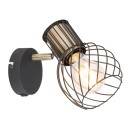 Globo 54013-1 nástěnné svítidlo Argusto 1x40W | E27 - černá