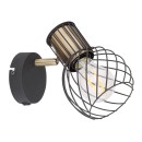 Globo 54013-1 nástěnné svítidlo Argusto 1x40W | E27 - černá