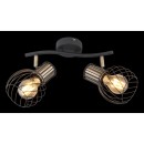 Globo 54013-2 přisazené stropní svítidlo Argusto 2x40W | E27 - černá