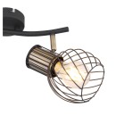 Globo 54013-2 přisazené stropní svítidlo Argusto 2x40W | E27 - černá