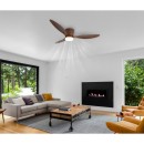 Globo ARMANDO 03666H LED ventilátor s osvětlením | 20W LED | 1450lm