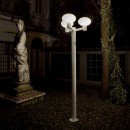 Ideal Lux 147406 venkovní lampa Armony 3x60W|E27|IP44 - šedá