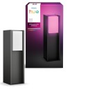 Philips Hue  8721103118455 LED venkovní sloupek Turaco  | 8W integrovaný LED zdroj | 1100lm | 2000-6500K | rgb - barevné | stmívač | antracit