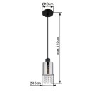 Globo GLB15799H závěsné stropní svítidlo BACKEY  E27
