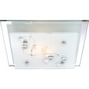 Globo 48092 stropní svítidlo Ballerina I 1x60W | E27 - chrom, satinované sklo