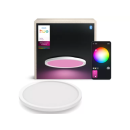 Philips Hue  8721103044594 přisazené stropní svítidlo Surimu  | 60W integrovaný LED zdroj | 2850lm | 2000-6500K | rgb - barevné | stmívač | bílá