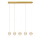 Lucide L134992160 LED závěsné stropní svítidlo CINTRA  | 5x4,7W integrovaný LED zdroj | 5x290lm | 2700K