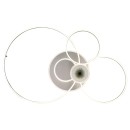 Globo 68278-36 LED přisazené stropní svítidlo BELTRAN | 36W integrovaný LED zdroj | 1990lm | 2700-6000K | dálkové ovládání | stmívač | stříbrná