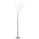 Globo 59229N LED stojací lampa BIZZY | 36W integrovaný LED zdroj | 1350lm | 3000K | s vypínačem | chrom