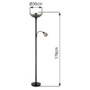 Globo GLB58903 stojací lampa BLADE  E14/E27