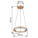 Globo GLB67196-36H LED závěsné stropní svítidlo BLONDIE  | 36W integrovaný LED zdroj | 2000lm | 2700-6500K