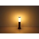 Globo 3158W zahradní sloupek Jaicy 1x23W | E27 | IP44 - dřevo, opál