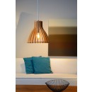 závěsné svítidlo Lucide Bounde 1x60W E27 - skandinávský styl