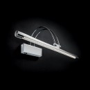 Ideal Lux 005379 LED nástěnné svítidlo nad zrcadlo Bow 1x2,52W | 150lm | 3000K - nikl