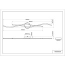 Globo BOYD 67336-30 LED přisazené stropní svítidlo | 30W LED | 1300lm | 3000K