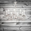 Ideal Lux 066622 závěsné stropní svítidlo Brandy 5x40W|E14 - bílá