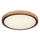 Globo 41764-12 LED stropní svítidlo Bruno 1x12W | 530lm | 3000-4500-6000K - opál, černá, hnědá