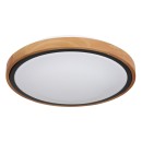 Globo 41764-12 LED stropní svítidlo Bruno 1x12W | 530lm | 3000-4500-6000K - opál, černá, hnědá