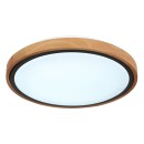 Globo 41764-12 LED stropní svítidlo Bruno 1x12W | 530lm | 3000-4500-6000K - opál, černá, hnědá