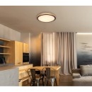 Globo 41764-24 LED stropní svítidlo Bruno 1x24W | 1000lm | 3000-4500-6000K - opál, černá, hnědá